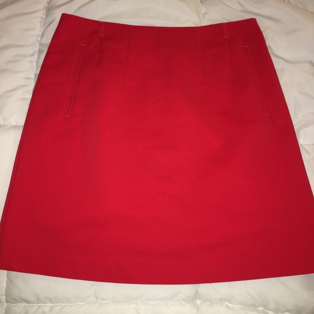 H&M Red Pencil Skirt